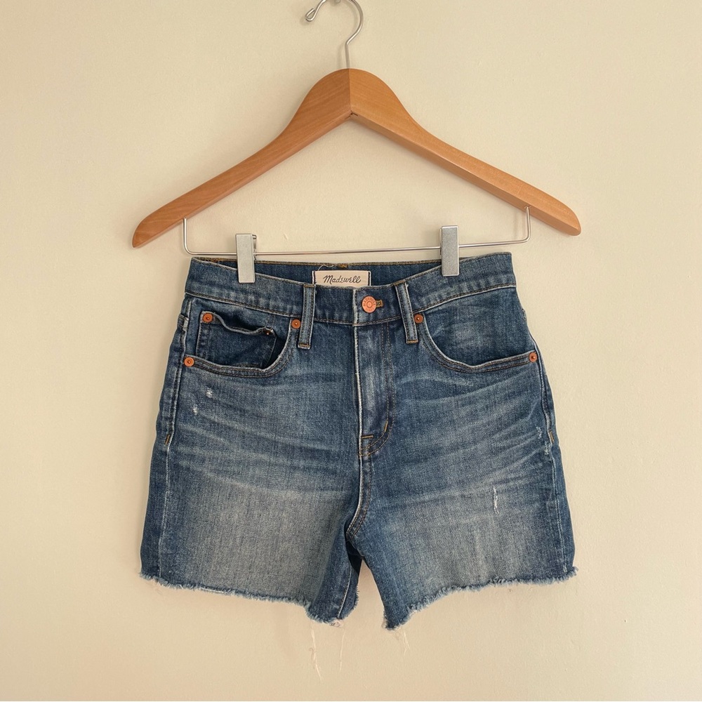 Madewell High Rise Denim Shorts Size 24